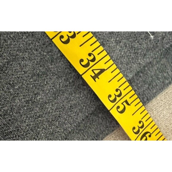 Joh Cashmere Grey Vest Cardigan Sweater With Fringe Trim Warm Medium New - Picture 9 of 10